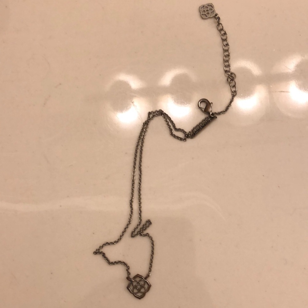 Kendra Scott logo necklace